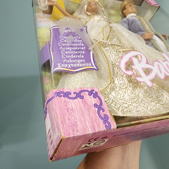 Super RARE Barbie and Ken Cinderella Wedding, Princess Collection, 2005 Year - Picture 6 of 12